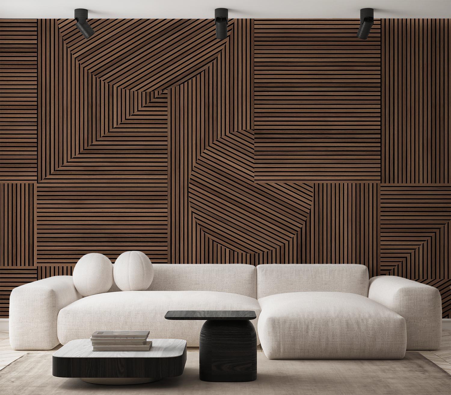 Transform Your Space with Textured Wood Paneling from SlatSolution
